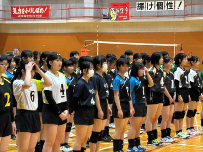 中体連バレー(1)