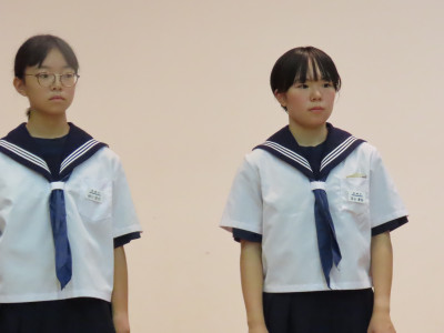 完成４